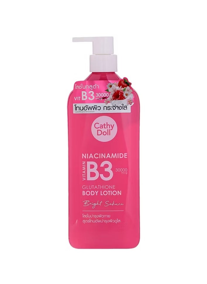 Cathy Doll - Niacinamide Vitamin B3 Glutathione Body Lotion 450ml - Image 1