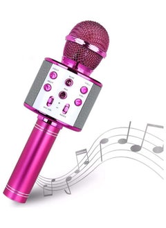 Wireless Microphone, Kids Toy for 3-12 Years Old, Karaoke Gift for Girls - Advanced Wireless Handheld Multifunctional Bluetooth Karaoke Microphone, Mic with Speaker for All Smartphones - Home Party and Birthday Gift for Kids - Gift Toys for Girls Age 4 5 6 7 8 9 10 Years Old and Up for Birthday and Home Party - Casting for Kids - Portable Karaoke Machine with Microphone, Perfect for Birthdays Encourages Creativity and Fun for Kids - pzsku/Z146D3590B44D8385F7FEZ/45/_/1739372543/fe727e00-7a20-4089-a92b-604e073aabb5