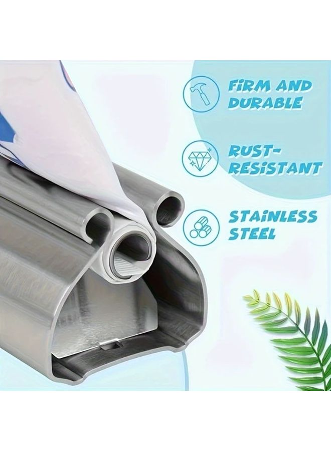 3pcs Toothpaste Tube Squeezer With Hygienic Holder And Rust Resistant Design - Image 4