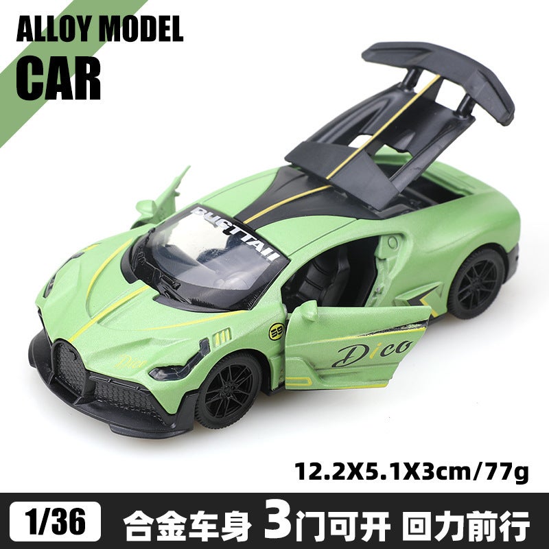 Bulk 1:36 Alloy Model Cars, Kids Pull Back Toy Vehicles, Boys Race Car Decor Gift[Bubble Bag] divo racing edition Green [Bubble Bag] divo racing edition Green 