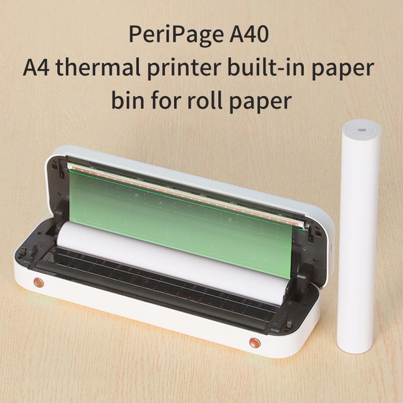 Fold Thermal Paper Compatible with PeriPage A40 Thermal Printer Quick-dry Perfect for Photo Picture Receipt Memo PDF File Webpage Printing Instant Photo Printer 210x297mm/200 Sheets - Image 5