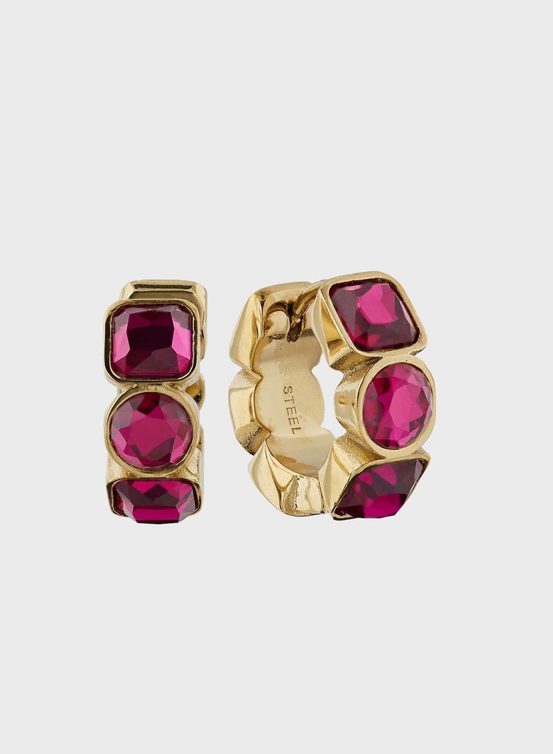 GUESS Round Stud Earrings  - Image 1