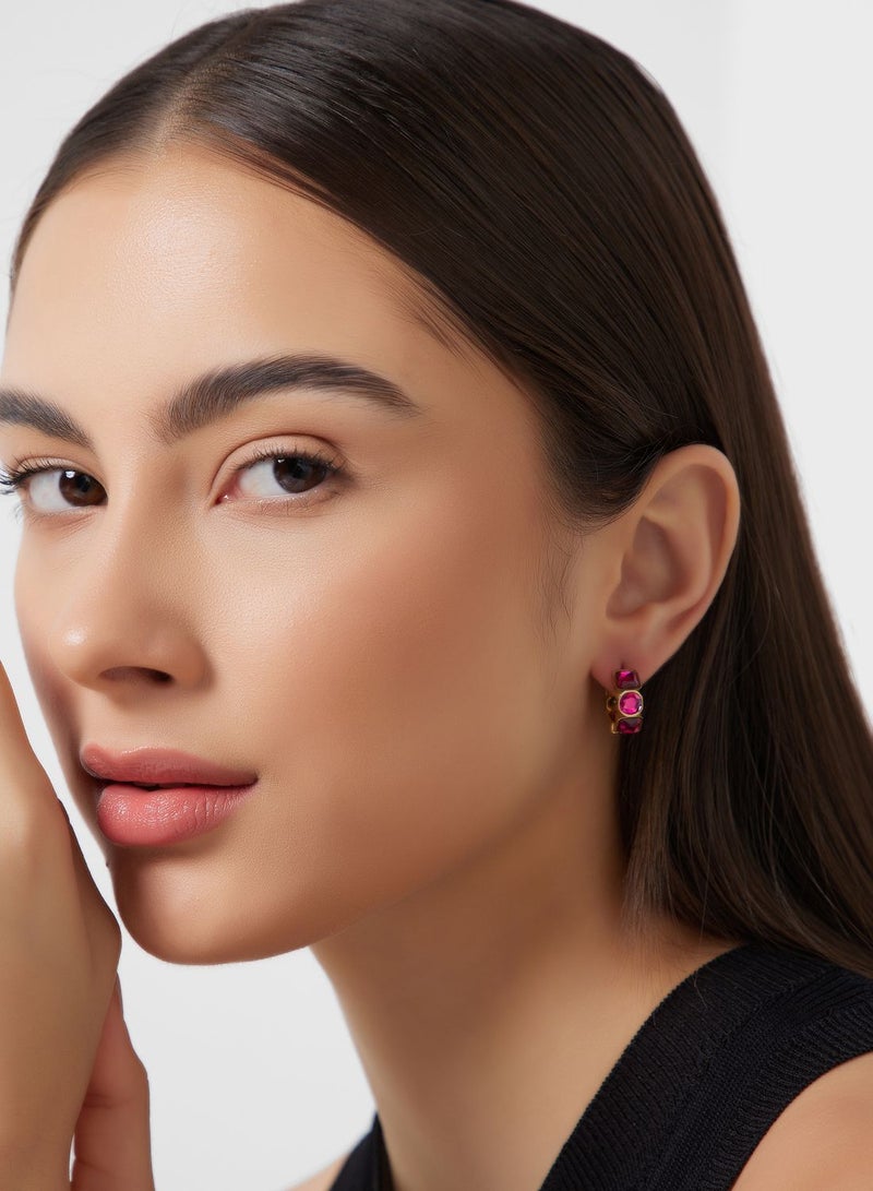 GUESS Round Stud Earrings  - Image 4