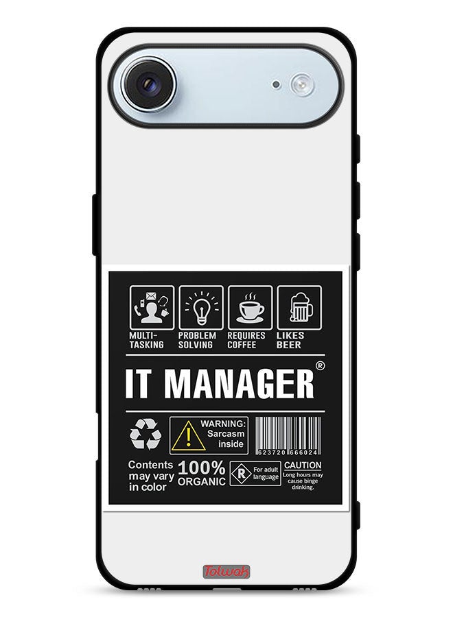 Tolwak Apple iPhone Air Protective Case Cover It Manager Sticker - Image 1