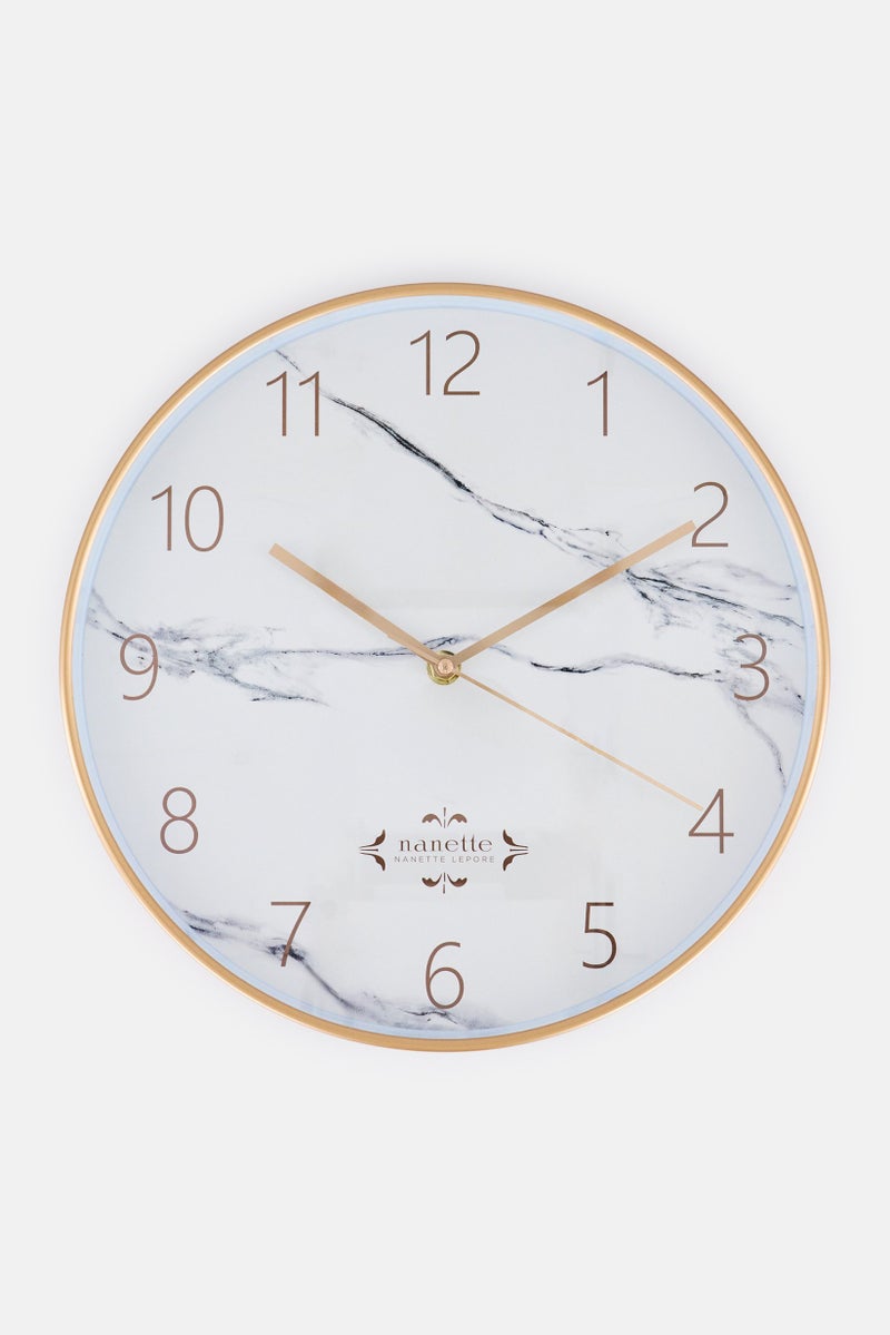 Nanette lepore Plastic Wall Clock, White - Image 2