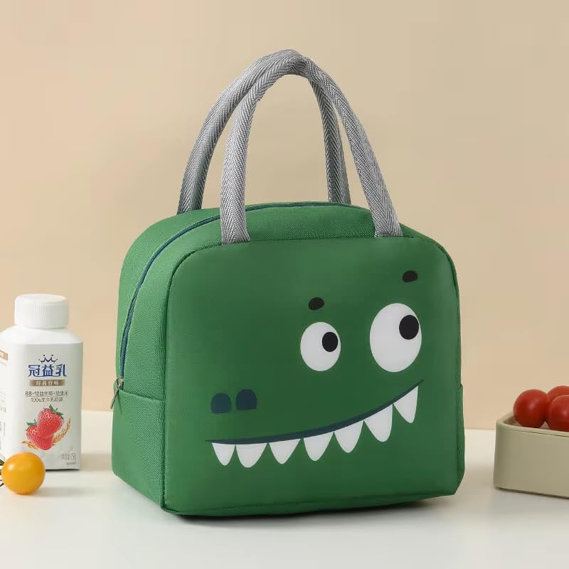 INSTABUYZ 3D Printed Hot & Cold Leak Proof Lunch Bag for Office School Kids Men & Women Storage Bag with Handle Tiffin Bag - Image 1