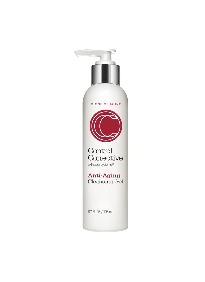 CONTROL CORRECTIVE SKIN CARE SYSTEMS - CONTROL CORRECTIVE Anti-Aging Cleansing Gel, 6.7 Fl Oz - An Advanced, Peptide-Infused Gentle Gel Cleanser That Helps Clarify And Balance The Complexion, Comforting, Calendula Flower, Witch Hazel - Image 1