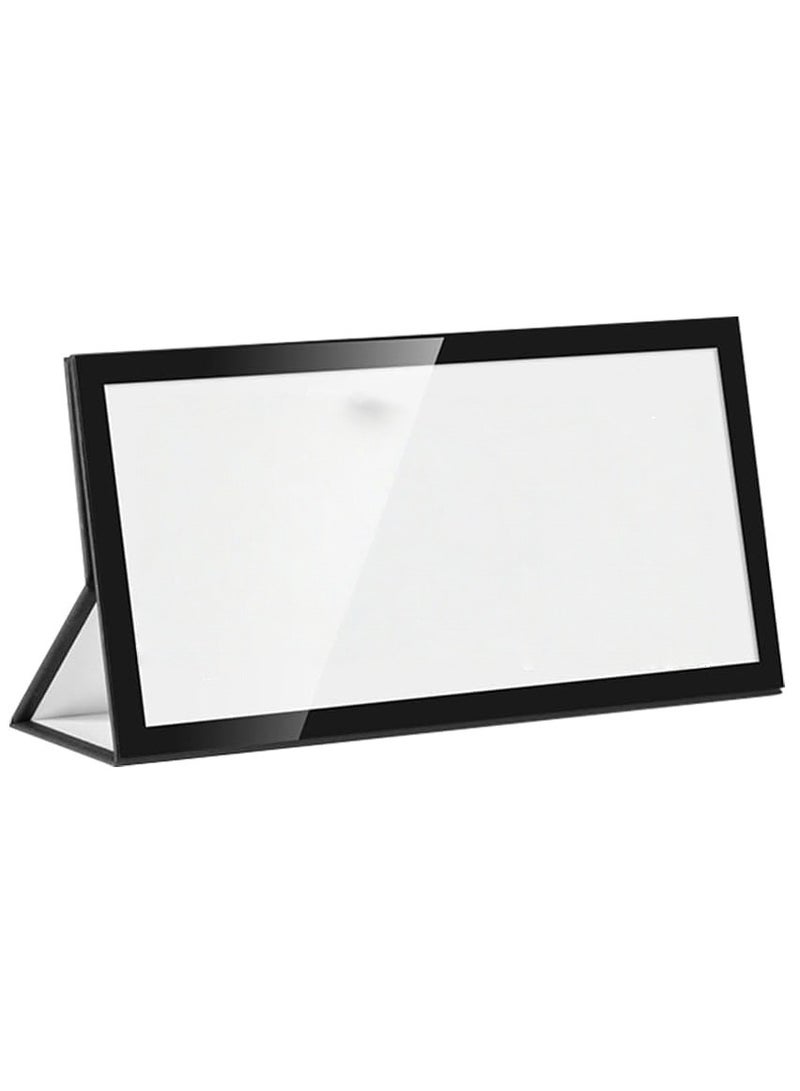 Eckek  2 Pack Desk Name Plate Holder, Special Paper Sign Holder for Table Display, Foldable Nameplate - Image 2