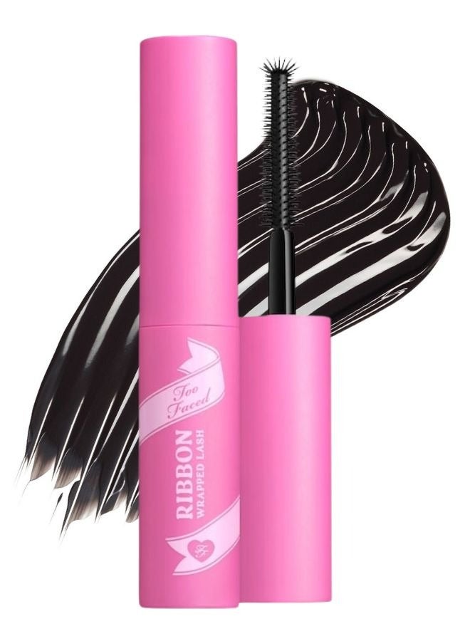 Too FacedCosmetics Too Faced Ribbon Wrapped Lash Extreme Length Tubing Mascara – Deep Black | Smudge-Proof, Flake-Free, Long-Wear Tubing Formula | Travel Size - Image 1