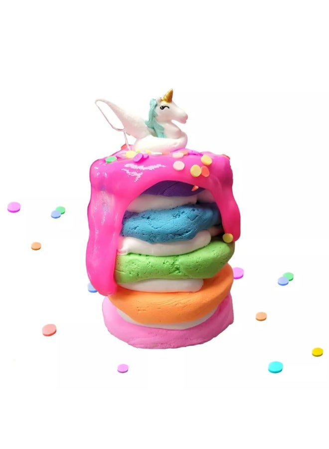 WeCool Rainbow Cake Surprise DIY Butter Slime Multicolor 30.48 x 7.62 x 30.48 cm WCK111790 - Image 4