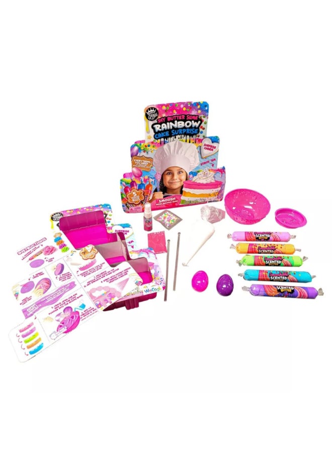 WeCool Rainbow Cake Surprise DIY Butter Slime Multicolor 30.48 x 7.62 x 30.48 cm WCK111790 - Image 1