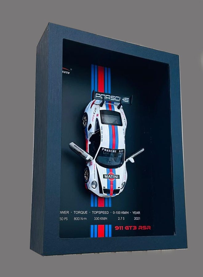 LITTLE ROCKZ Miniauto Diecast Car Frame Version Alloy Metal Sports Car Model Simulation 3D Racing Car Hanging Collection Decorative Kids Gifts - Image 2