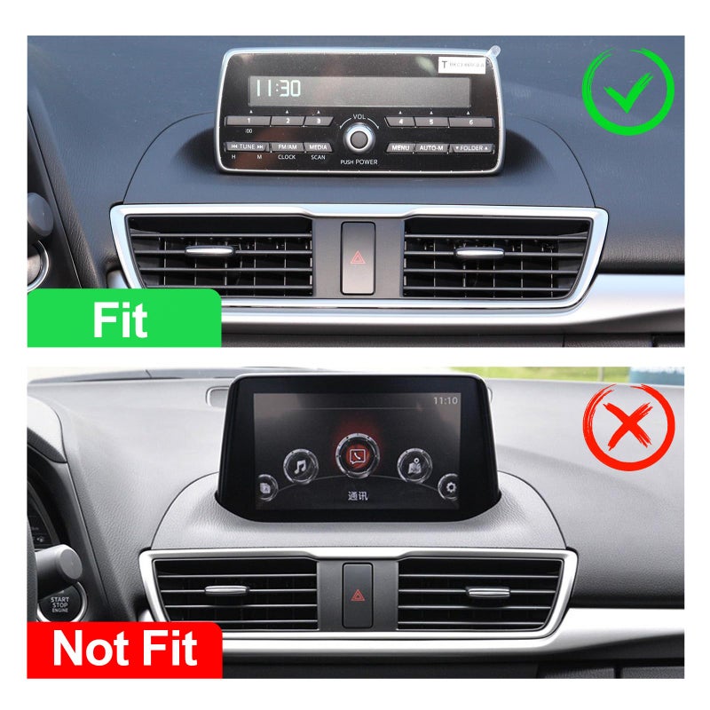 Generic 9 Inch IPS Touchscreen Android 12 Car Stereo for Mazda 3 Axela 2014-2019 with Wireless CarPlay & Android Auto 2+32GB Car Radio, Support GPS, WiFi 6, Bluetooth,5.4, FM Radio, Backup Camera, SWC, USB  - Image 2
