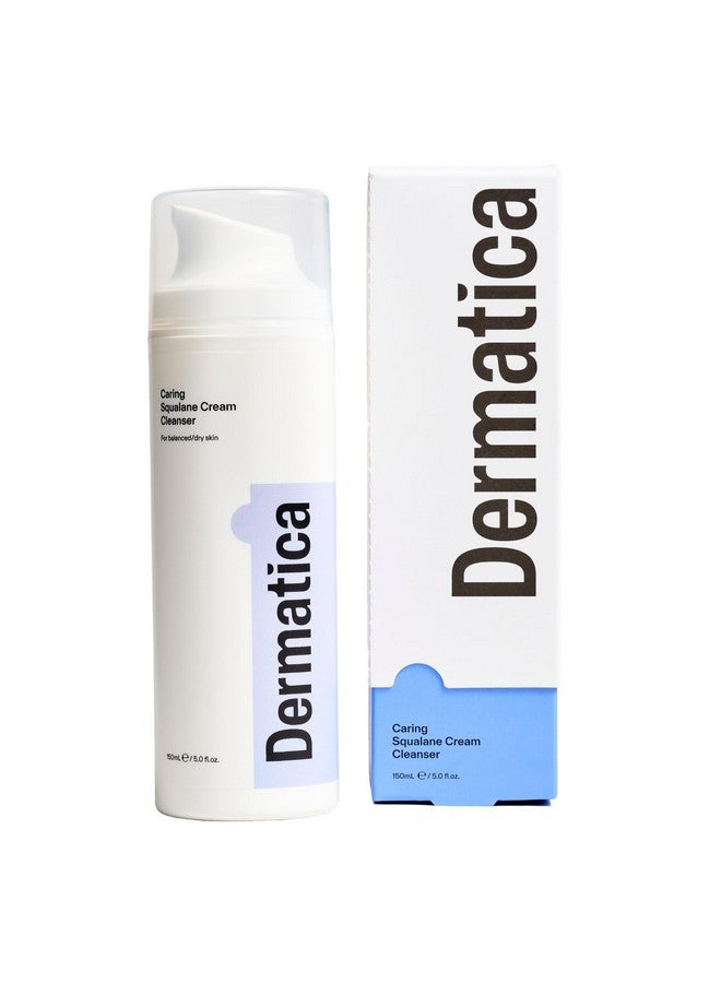 Dermatica Caring Squalane Cream Cleanser I Daily Wash For Dry Or Combination Skin Types (150Ml)  - Image 1