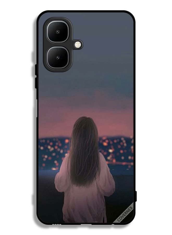 Covernex Infinix Smart 10 Protective Case Cover Standing Girl