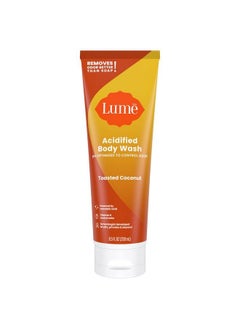 Lume Acidified Body Wash 24 Hour Odor Control Removes Odor Better Than Soap Moisturizing Formula Sls Free Paraben Free Safe For Sensitive Skin 8.5 Ounce (Toasted Coconut)  - Image 2