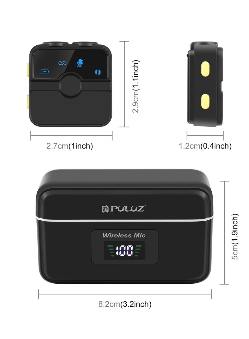 بولوز ميكروفون لاسلكي بتقنية USB‑C مع خاصية إلغاء الضوضاء، ميكروفون لافاليير صغير الحجم، مثالي للتدوين المرئي (Vlogging) وتطبيق تيك توك ويوتيوب وصنّاع المحتوى، للبث المباشر وتسجيل المقابلات، متوافق مع هواتف آيفون وأندرويد، وكاميرات الأكشن وDSLR واللاب توب والكمبيوتر الشخصي، مناسب لهواتف iPhone 15+ / وأجهزة أندرويد. - Image 3