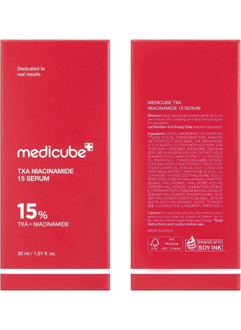 ميديكيوب سيروم نياسيناميد 15 من تي اكس ايه - 30 مل - Image 3