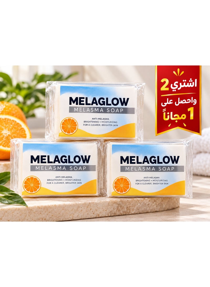 Melaglow Mila Glow Soap for Melasma – 100g Buy 2, Get 1 Free - Image 1