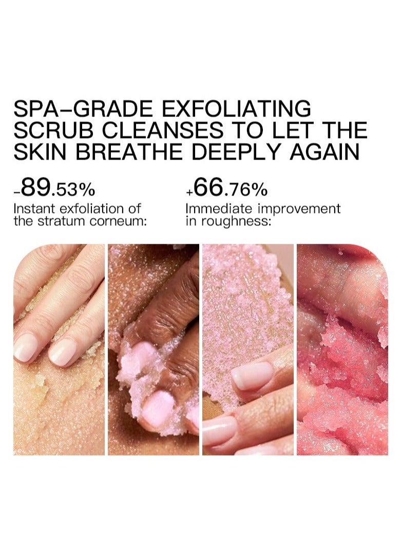 Kormesic Green Tea Dual-Color Body Scrub - Refreshing Exfoliation & Purifying - Image 4