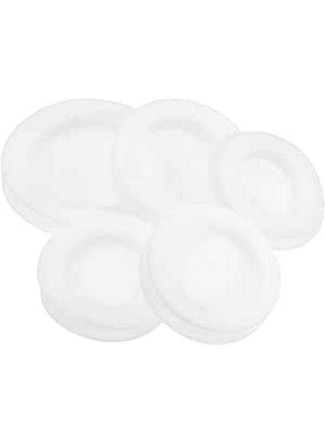 5Pcs PVC Round Piggy Bank Stoppers Replacement for Saving Box Jar Easy Insertion and Removal - Image 1