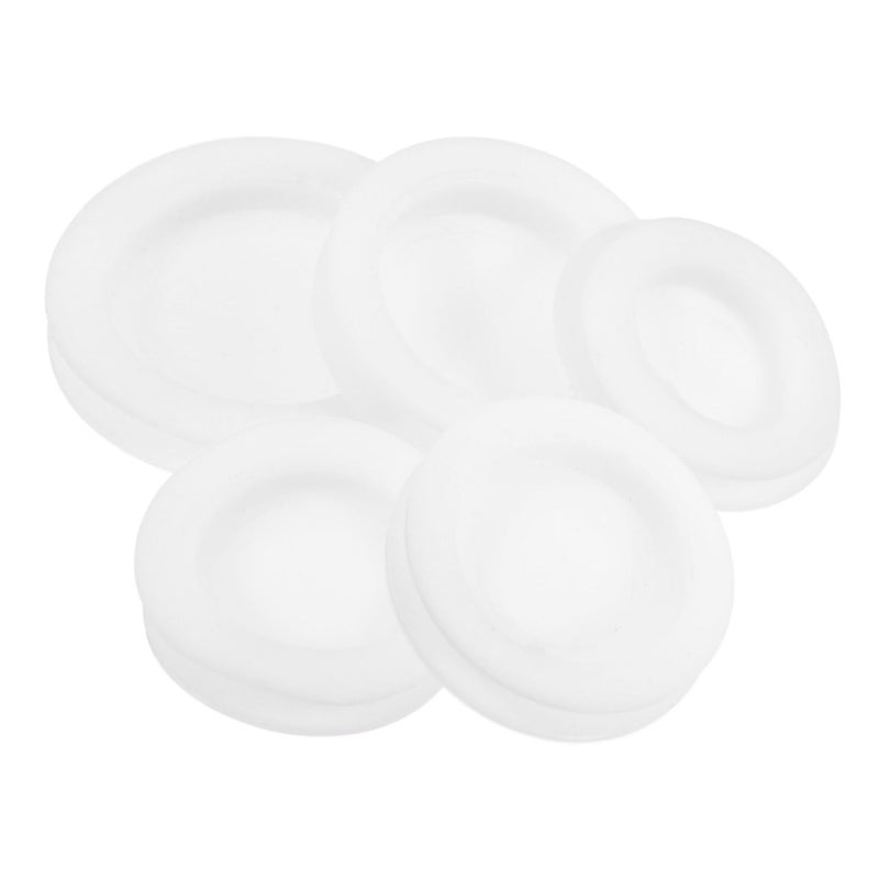 5Pcs PVC Round Piggy Bank Stoppers Replacement for Saving Box Jar Easy Insertion and Removal - Image 2