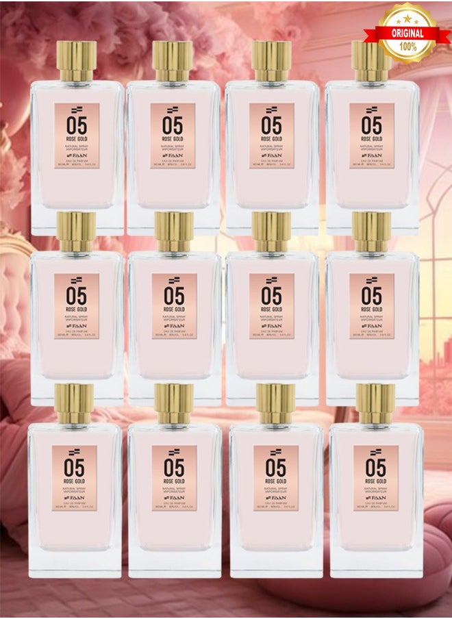 12 Pieces Rose Gold 05 Perfume 100ml EDP - pzsku/Z146EB45BDB4D465F2780Z/45/_/1712530812/15252be9-131c-4270-acc9-37a732cdd84f