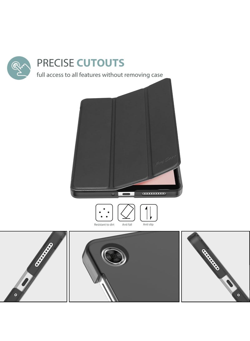 Procases Lenovo Tab M8 4th Gen Case 8 Inch Slim Stand Hard Back Shell Protective Smart Cover Black - Image 4