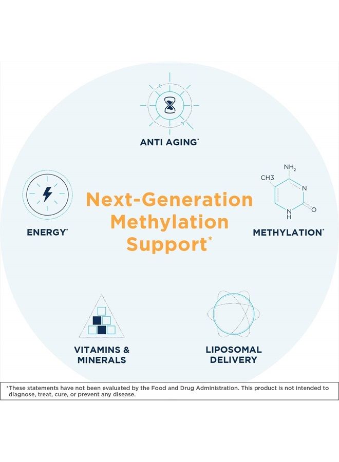 Quicksilver Scientific ميثيل تشارج - مكمل ميثيل، كبد، إزالة السموم + طاقة - فولات، فيتامين ب12، ريبوفلافين، فيتامين ب6 + مكمل TMG مع امتصاص فائق - فيتامينات ب نباتية (50 مل) - Image 2