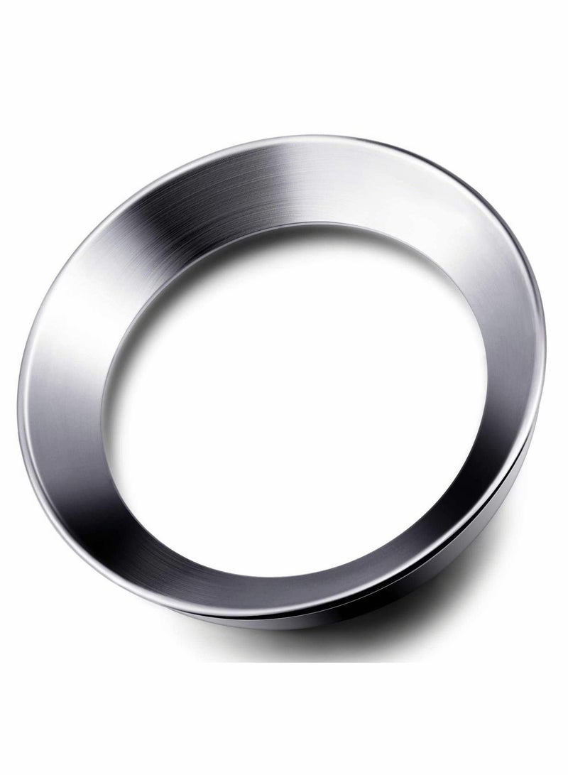 SYOSI حلقة جرعة 51 مم من الفولاذ المقاوم للصدأ حلقة جرعة القهوة قمع جرعة الإسبريسو حلقة بروتافلتر القهوة لـ 51 مم بورطافيلتر - Image 1