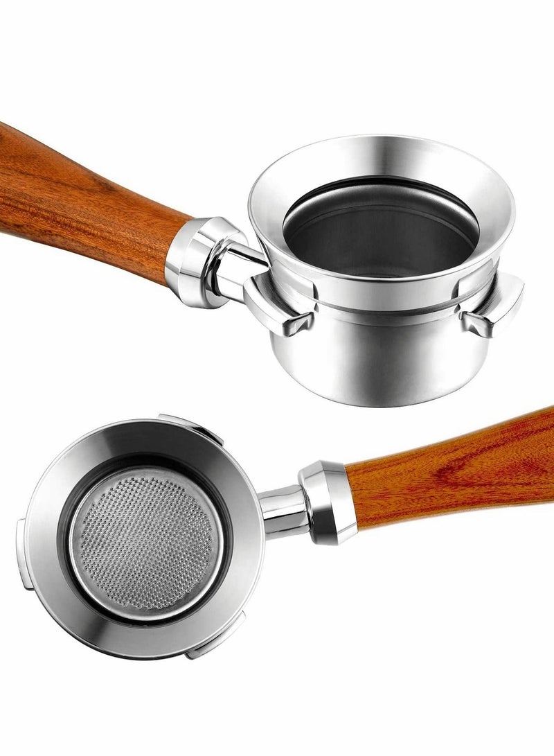 SYOSI حلقة جرعة 51 مم من الفولاذ المقاوم للصدأ حلقة جرعة القهوة قمع جرعة الإسبريسو حلقة بروتافلتر القهوة لـ 51 مم بورطافيلتر - Image 2