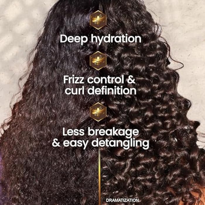 Tio Nacho Tío Nacho Curls Shampoo, Conditioner & Styling Cream Set for Curly & Wavy Hair with Royal Jelly & Mangosteen, Moisturizing, Frizz Control & Defining Curly Hair Bundles, 3‑Piece Set - Image 4
