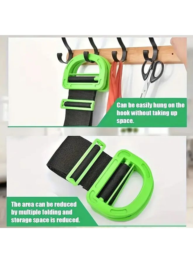 Green Adjustable Lifting Strap with Ergonomic Handle for Heavy Furniture and Appliances Moving - Image 5