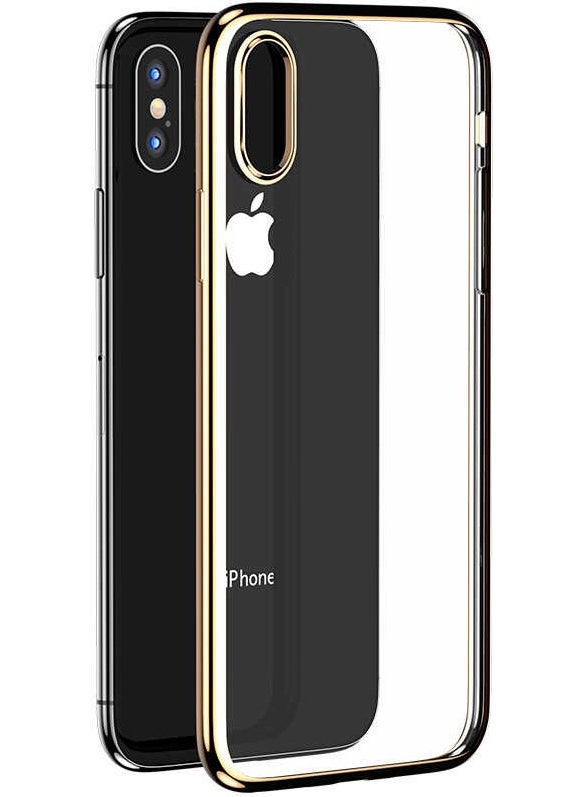 Benks - Apple iPhone Xs Max 6.5 Corners Glossy Color Magic Glitz Transparent Cover - Image 1