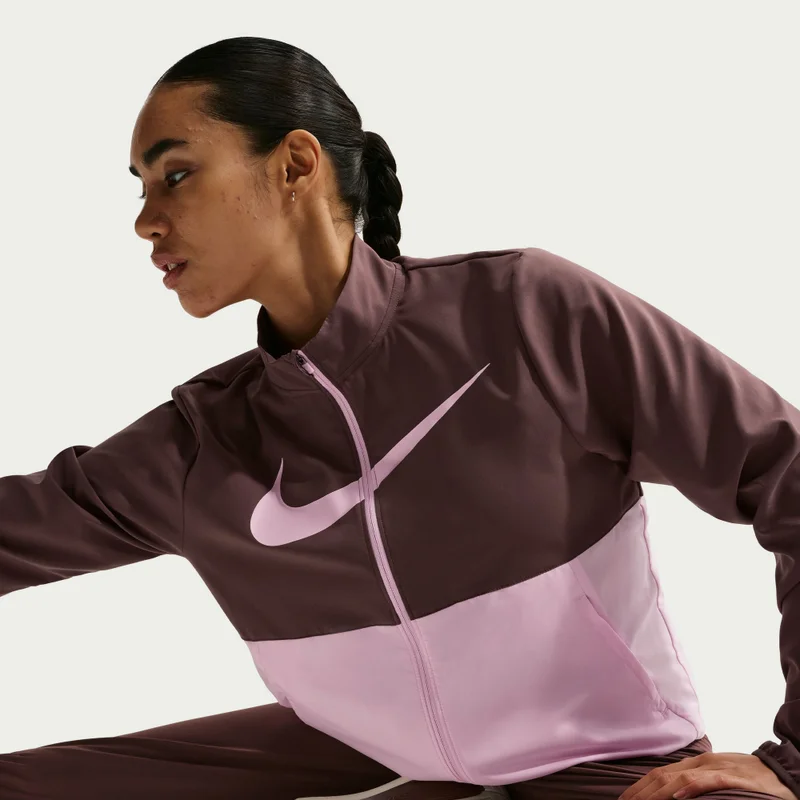 Nike Purple Women's Tempo Swoosh Run Dri-FIT Running Jacket for Women | Best Price UAE