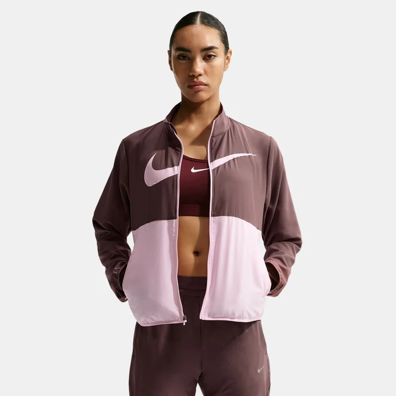 Nike Purple Women's Tempo Swoosh Run Dri-FIT Running Jacket for Women | Best Price UAE