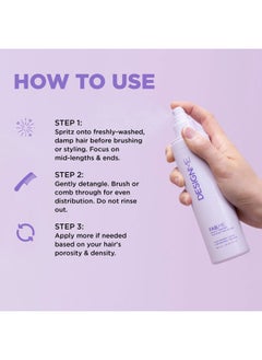 Design.ME FAB.ME Leave-In Conditioner Spray | Detangles, Hydrates, and Controls Frizz | Heat Protector & Reduces Blow Dry Time | Adds Shine, is Color Safe and Ideal for Styling All Hair Types  - Image 3