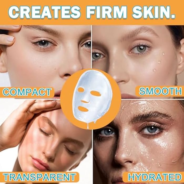 BKPPLZP Sheet Face Mask Set,Moisturizing Face Mask Skin Care,Brightening & Firming Sheet Masks,Hydrating Daily Facial Propolis Mask Set for Women,10 Pack - Image 5