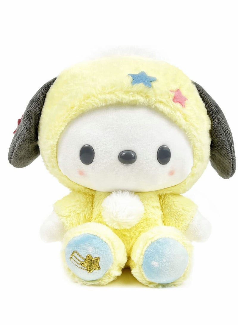 Zikra Plush Toy, 9"" Anime Cartoon My Melody Themed Doll Party Gift, Soft Stuffed Sānriǒ for Women Girls Kids Fans Birthday Decorations - Image 1