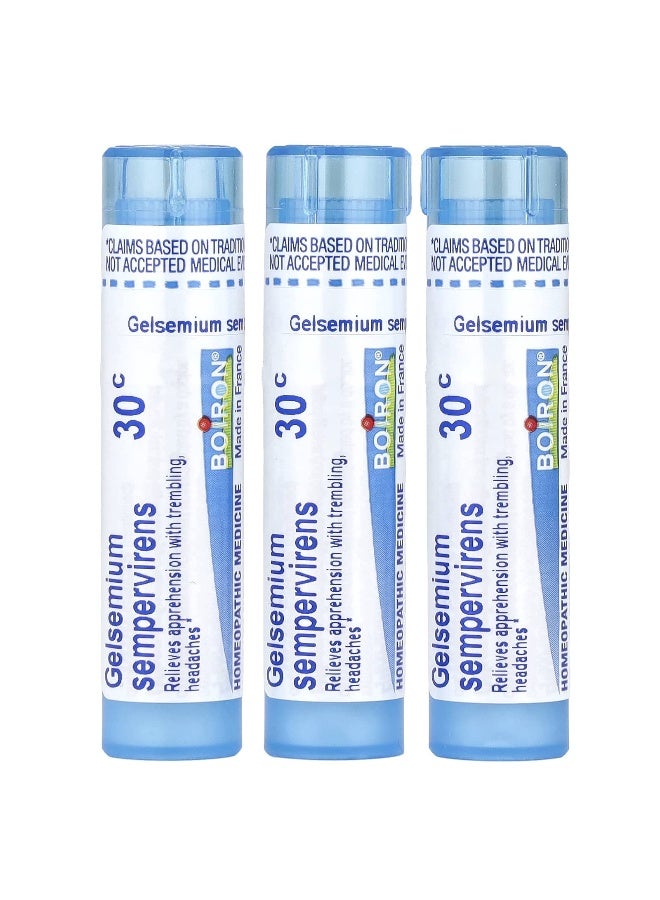 Boiron, Gelsemium, Meltaway Pellets, 30C, 3 Tubes, Approx. 80 Pellets Each (Packaging may vary) - Image 3