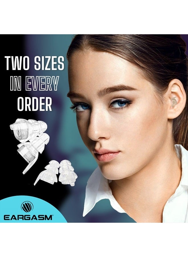 Eargasm High Fidelity Ear Plugs For Concerts Musicians Motorcycles Noise Sensitivity Conditions And More Transparent  - Image 4