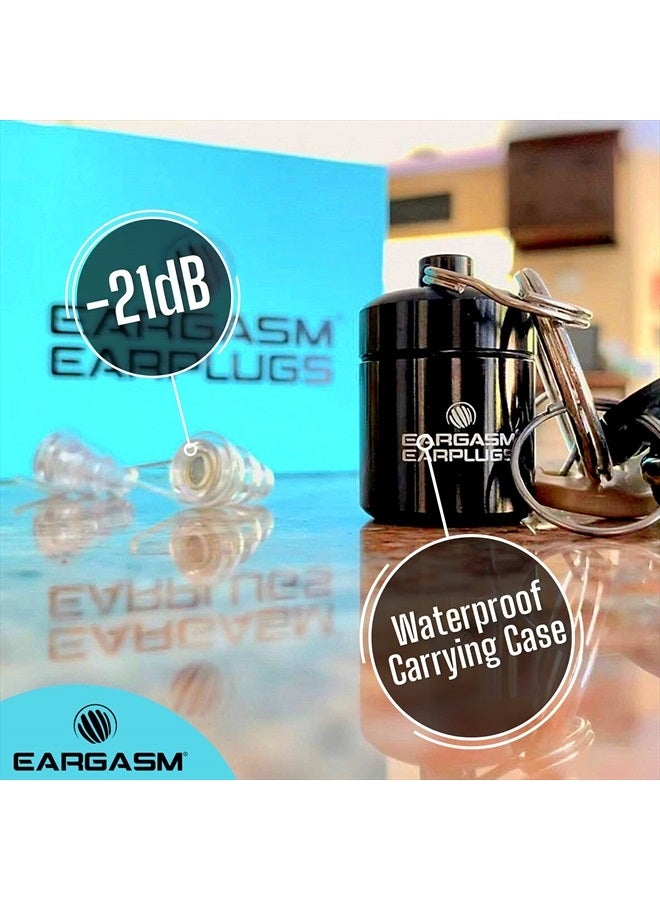 Eargasm High Fidelity Ear Plugs For Concerts Musicians Motorcycles Noise Sensitivity Conditions And More Transparent  - Image 3