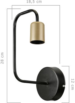 MANO Mia Wall Lamp Black  - Image 3