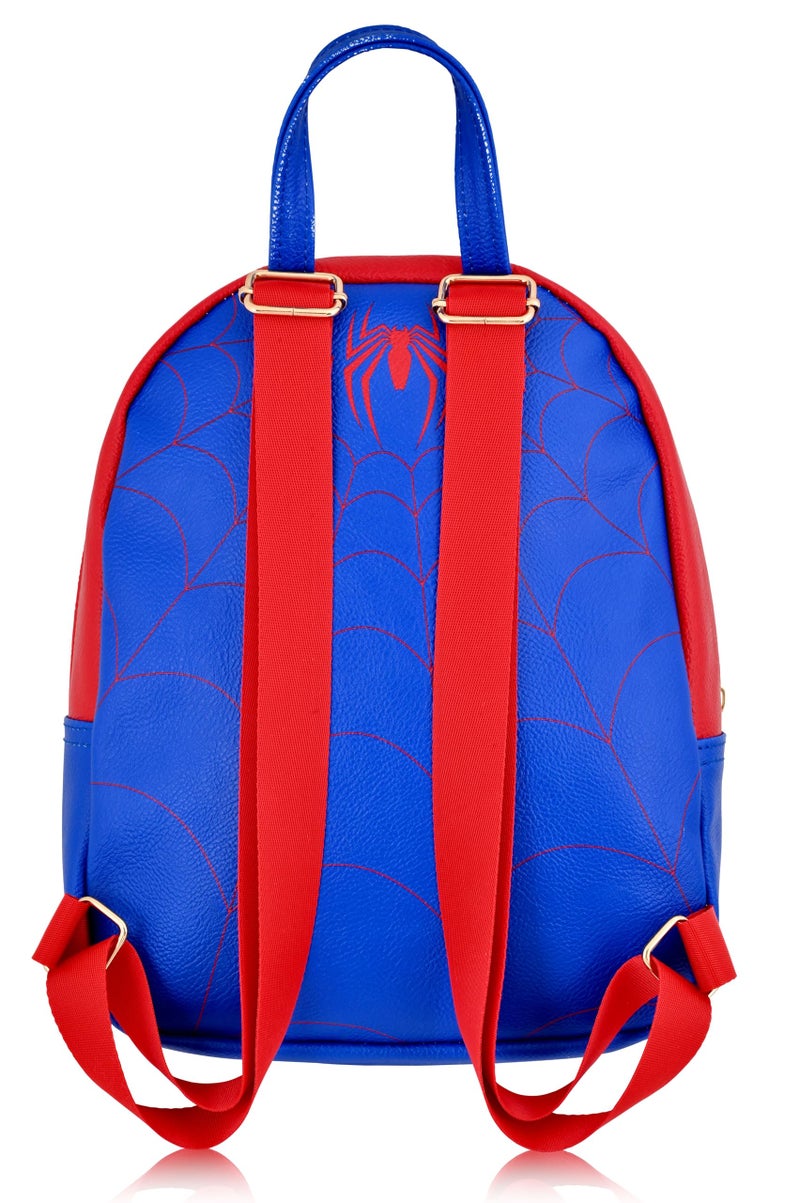 Fast Forward Marvel Spiderman Backpack for Men, Women, Unisex | Cute PU Leather 10" Spider-Man Mini Backpack Purse Shoulder Purse | Spiderman Bag and Accessories - Image 3