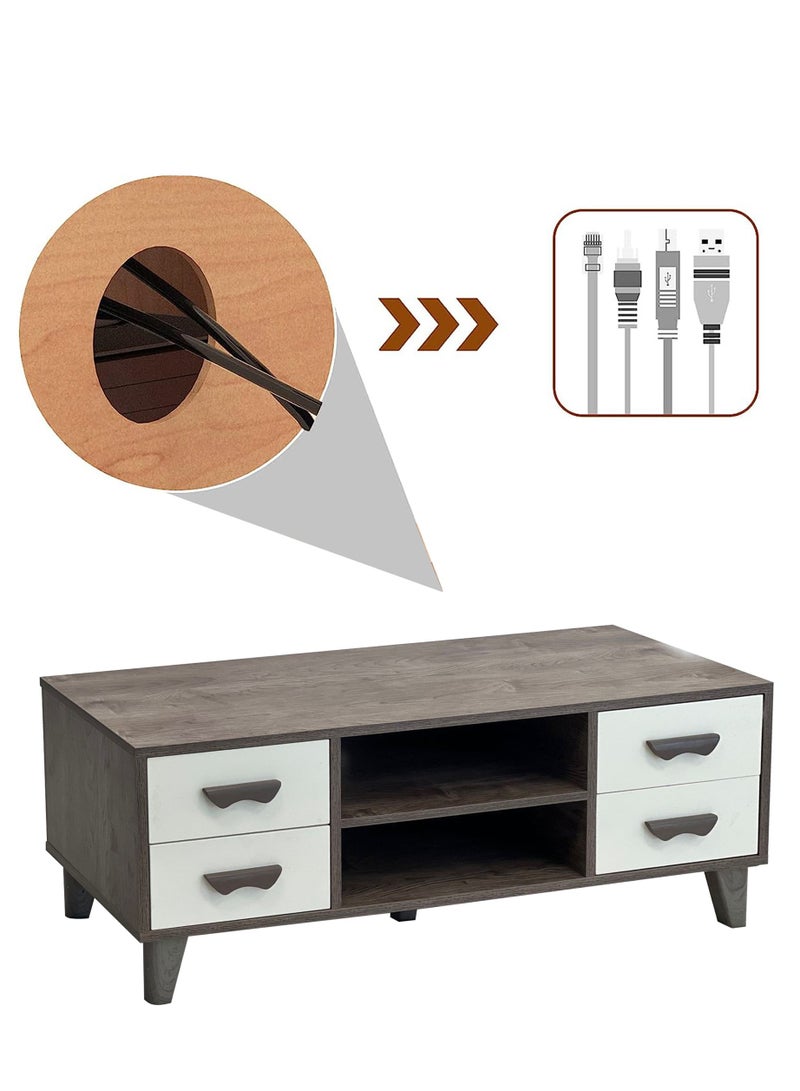 Living Plasma TV Table, With Shelf 120*34*45 CM - Image 3