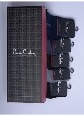 pierre cardin 294 Black 6-Pack Modal Men's Ankle Socks  - Image 2