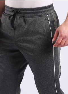 WHITE RABBIT Black Side Leg Patch Elastic Waist Sweatpants  - Image 4