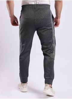 WHITE RABBIT Black Side Leg Patch Elastic Waist Sweatpants  - Image 3