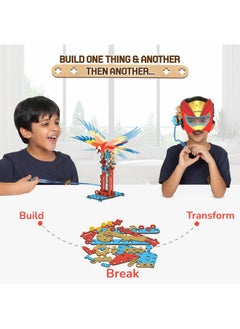 Smartivity Smartivity 25 in 1 Multi-Builds Hydraulic Kit STEM DIY Kit for Kids 6-14 | Educational Science Toy | Best Birthday Gifts for Boys & Girls Ages 6-8-10-12 | STEM Learning Toys for 6-14 Year Olds  - Image 2