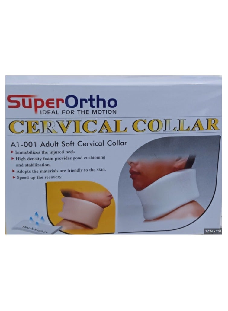 SuperOrtho Adult Soft Cervical Collar A1-001 - Image 3